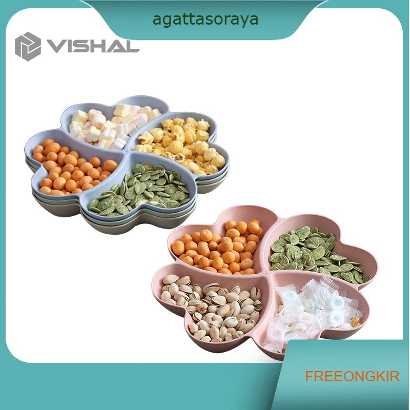 PIRING BUNGA / PIRING KUE LEBARAN / TOPLES CANDY BUNGA MAWAR PUTAR VS-54