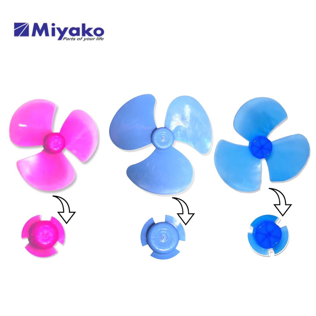 Baling Baling kipas Angin Miyako 9 inch