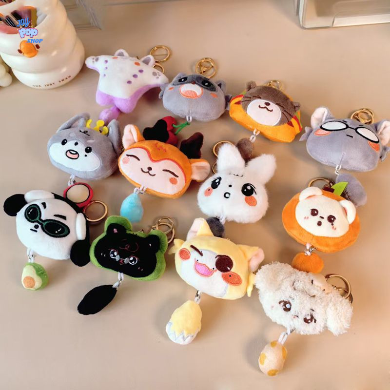 Plush Doll Boneka Seventeen Gantungan Mainan Plush Doll KPOP Karakter Hewan Member Seventeen