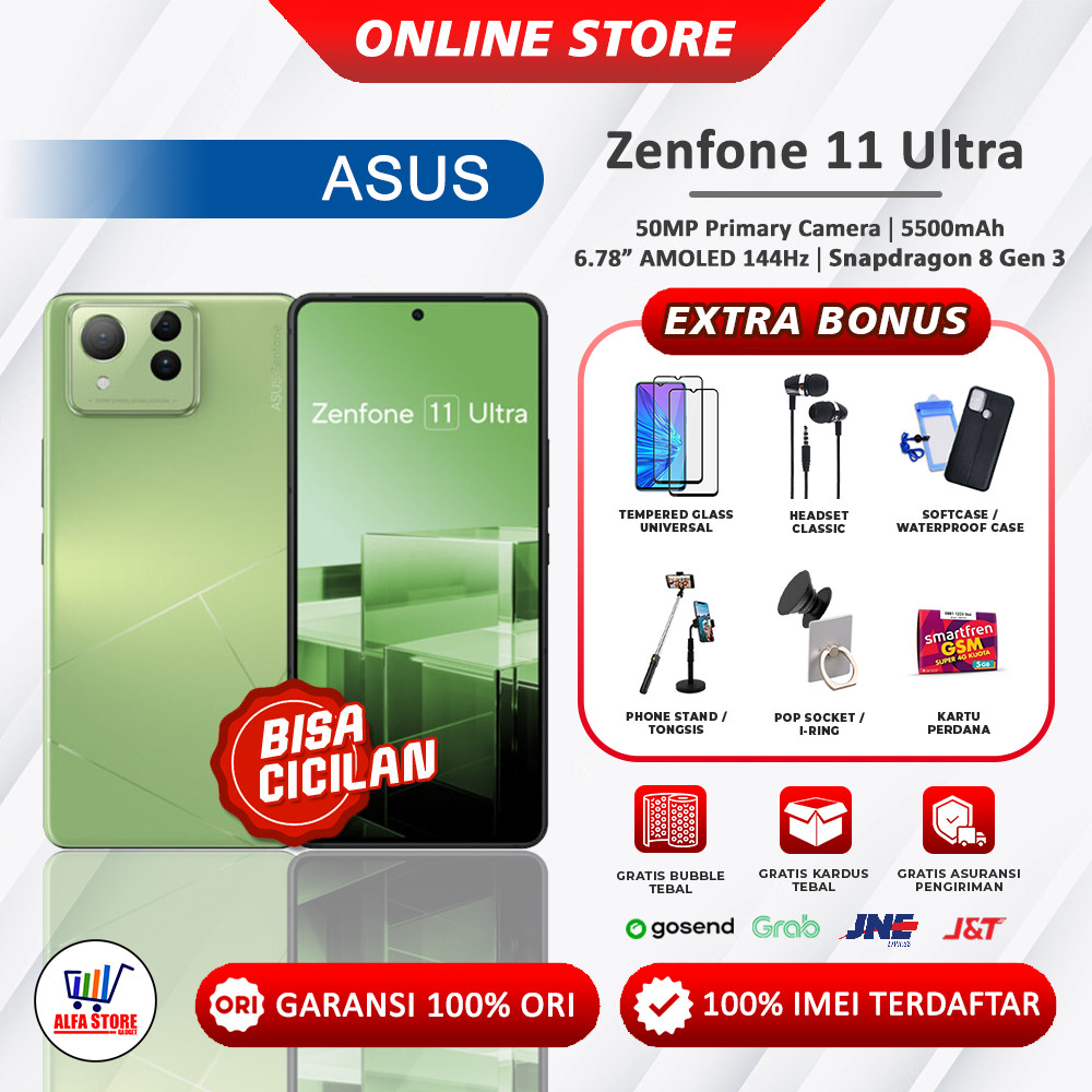 Asus Zenfone 11 Ultra 5G ram 16/512gb zenfone 11ultra5G ram 12/256GB Garansi Resmi