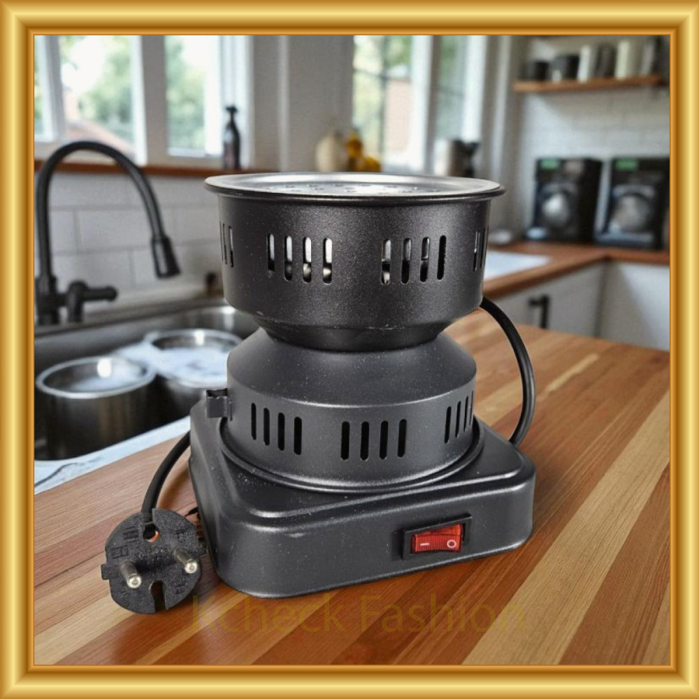Kompor Listrik Mini Pemanas Arang Hookah BBQ Charcoal Burner 500W -SP778
