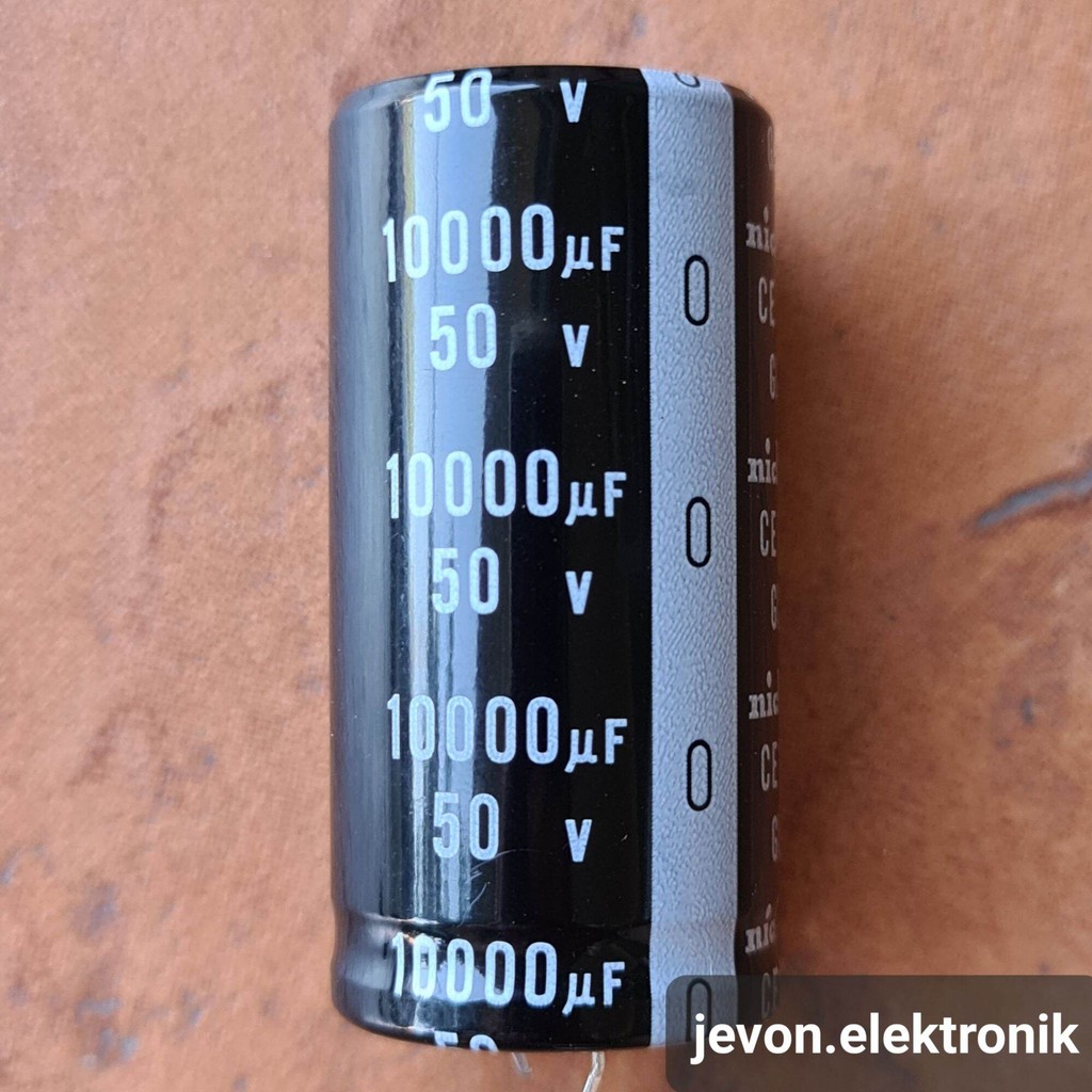 Elco 10000 uf 50 v Nichicon Elko 10.000uf Original