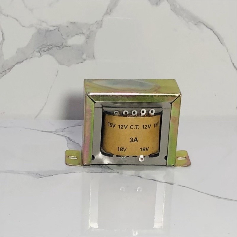 Trafo 3A Sanlin CT 15V - 12V - CT - 12V - 15V - 18V - 18V