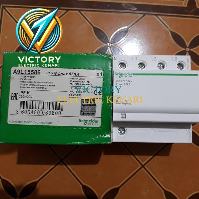 arester sneider iPF  65 3P+N imax65 KA