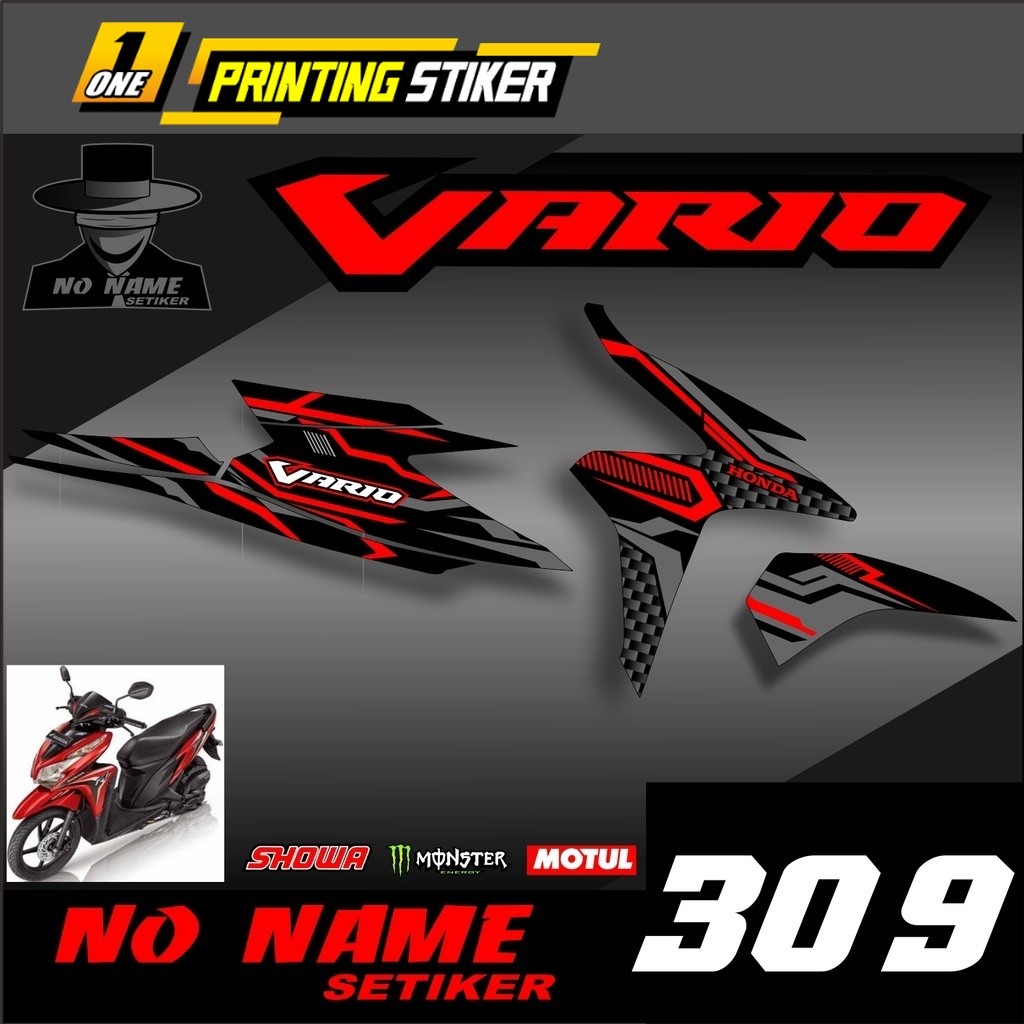 Stiker Striping Vario Techno 125 Fi 2014 Striping Stiker List