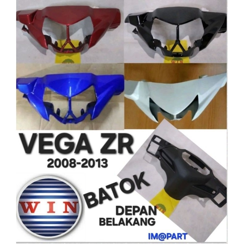 Batok Depan Belakang VEGA ZR 2008-2010 HITAM | PUTIH | MERAH MAROON | BIRU