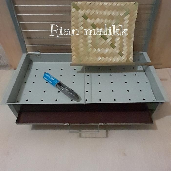 bakaran arang panggangan Arang  bakaran sate ayam sosis dll - galvalum