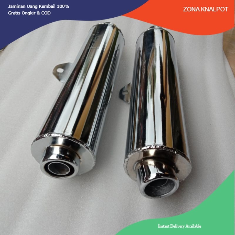 knalpot standar supra x 125 /silincer knalpot ckd satria fu