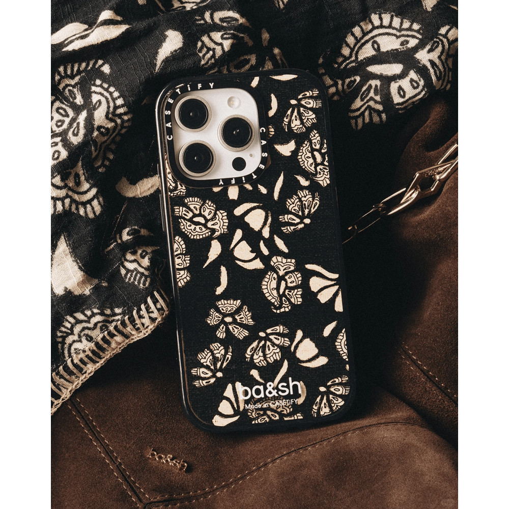 CASECASE X ba & sh Aure Line Case Impact Black Clear Hard Magnetic Suction Impact Case Untuk Apple I