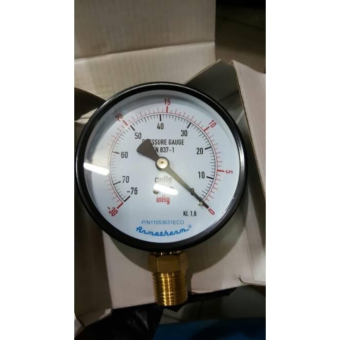 Vacuum gauge / vacum gauge 4 inchi