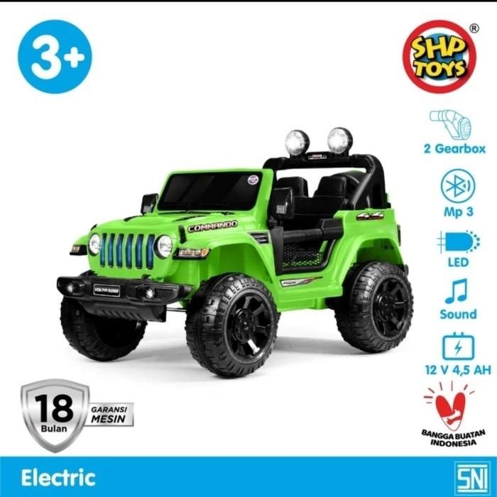 SHP Toys Mainan Mobil Aki Anak SHP Volta 5088 Comando Off Road - 5088eva-hijo