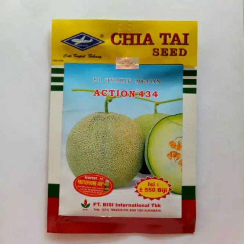 BENIH MELON HIBRIDA F1 ACTION 434- BIBIT MELON UNGGUL