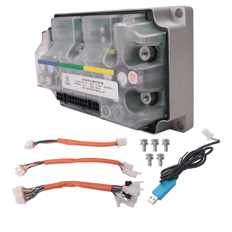 Brushless DC Controller DC Motor Controller Motorcycle Brushless DC Controller EM100GTS 72360S Brush