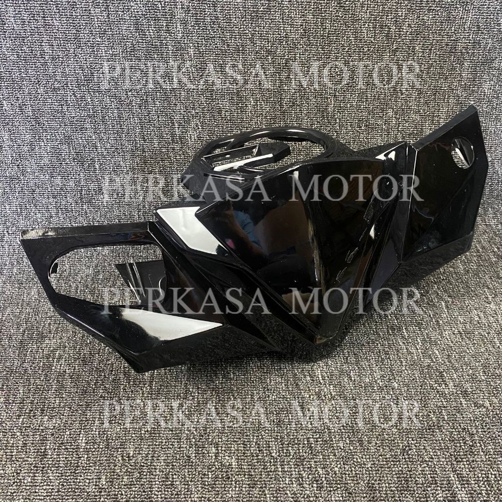 Batok Depan Beat FI 2017 + Visor Warna Hitam – Cover Depan Motor Honda Beat
