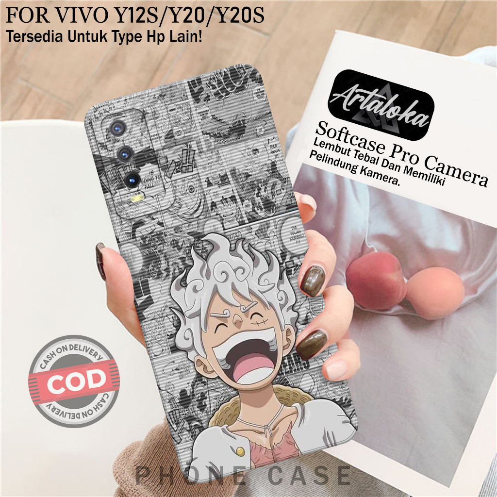 Case Hp VIVO Y20/Y12S/Y20S Terbaru - Softcase Protect Camera - Silicon Tpu Softcase VIVO Y20/Y12S/Y2