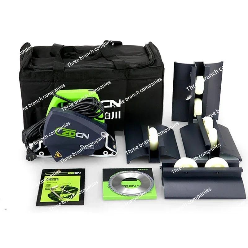 ZD220 Copper/Steel Pipe Cutter Electric Pipe Cutter Handheld Round Pipe Cutting Machine 15-220mml 12