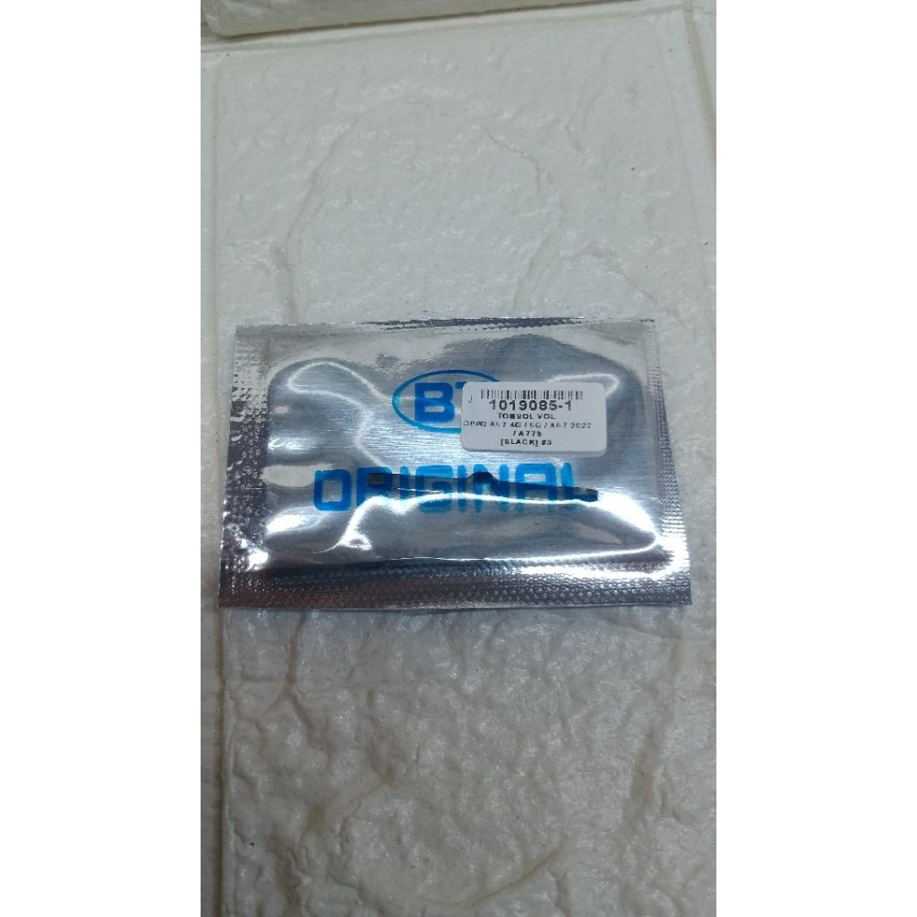 Tombol Luar Volume Oppo A67 4G/5G A67 2022 A779 Hitam