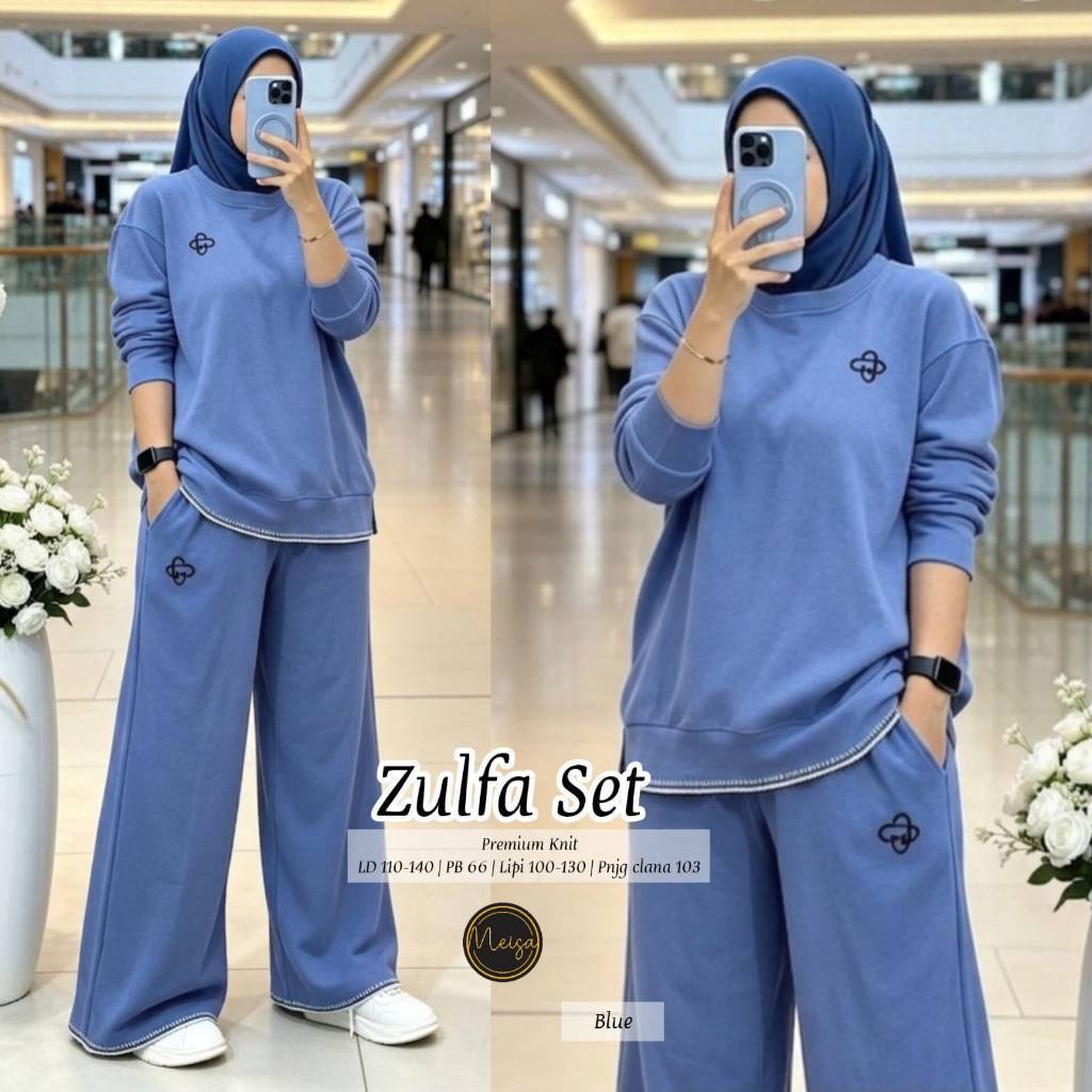 1406    ZULFA SET  FASHION  by MeiSa