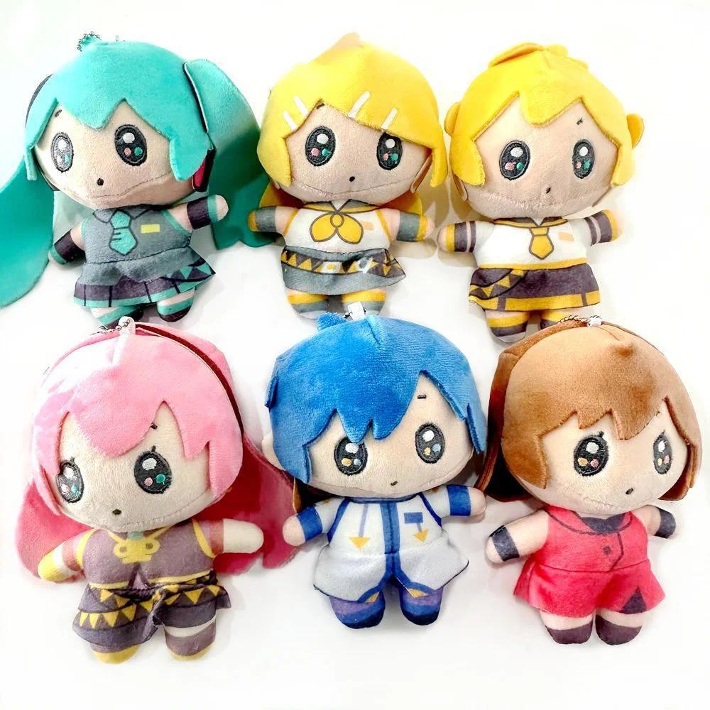 1 Pc Anime Hatsune Miku Plush Doll Kagamine Rin Len Megurine Luka MEIKO KAITO Action Figures Collect