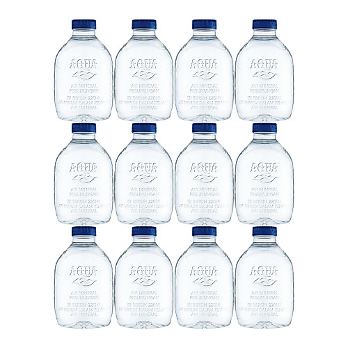 Aqua Mini Cube 220 ml x 12 Botol