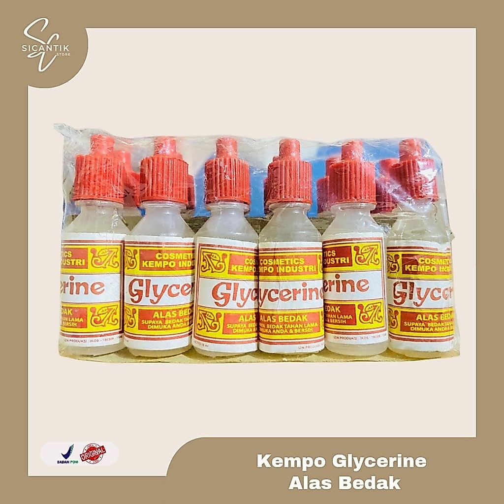 [1 LUSIN 12 PCS] GLYCERIN LOTION MELATI ALAS BEDAK KEMPO ASLI BUKITTINGGI | ALAS BEDAK MELATI ORIGIN
