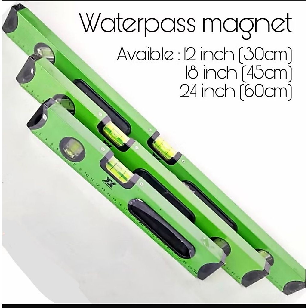 Waterpass Magnet Aluminium Waterpas Messi