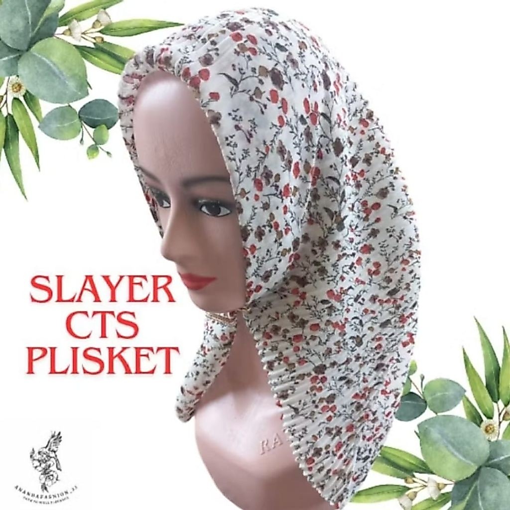 Slayer CTS Plisket Slayer Segiempat Jilbab Tradisional