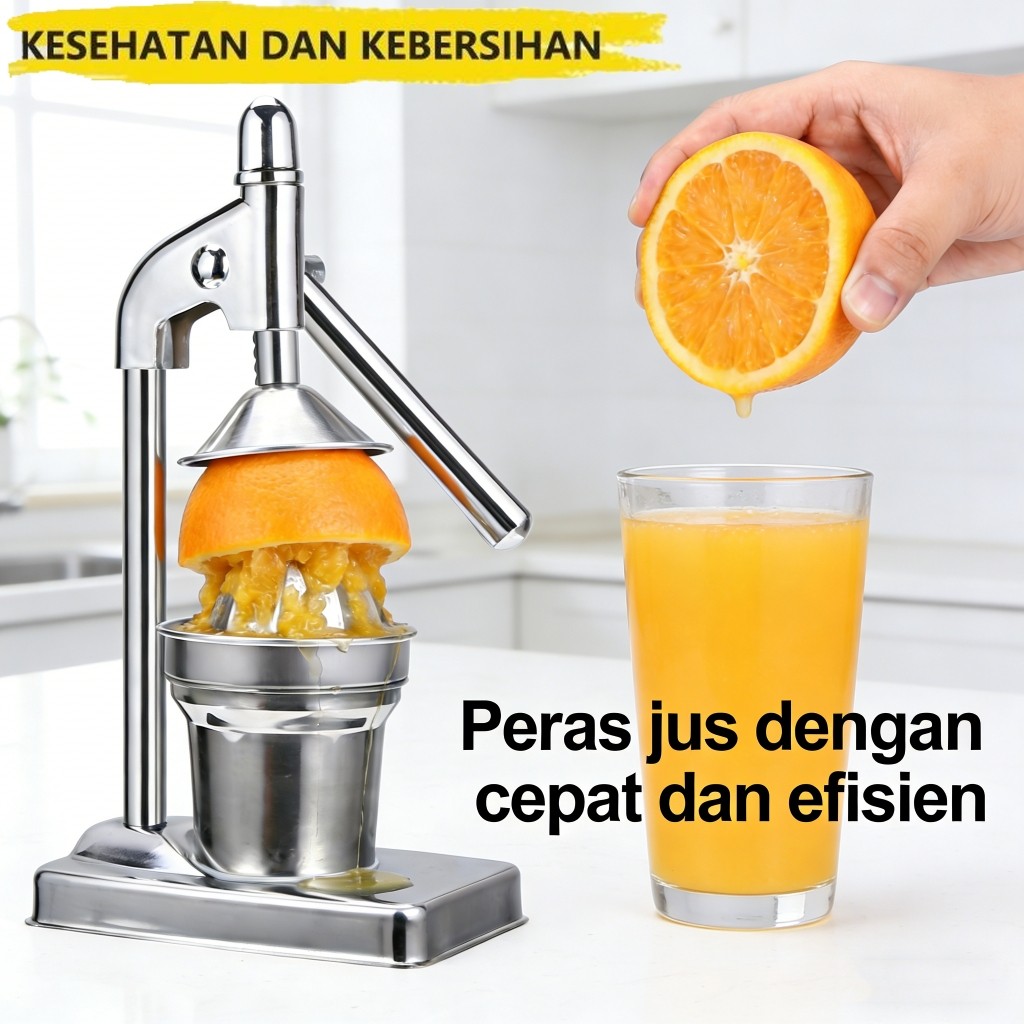 Hand Juicer Perasan Jeruk Stainless Perasan Jeruk Stainless Bisa