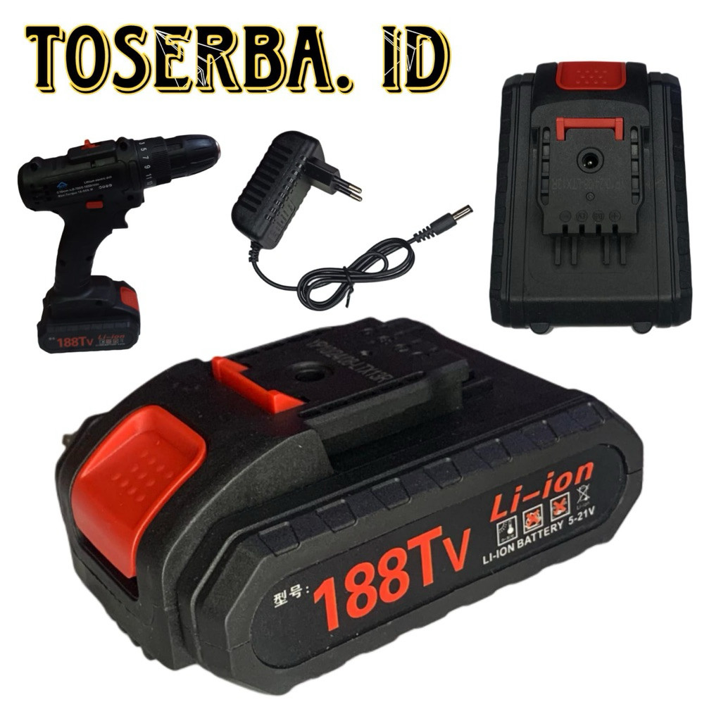 AUPSHOP Baterai bor Cordless 48VF 98VF 199VF 499VF  899VF baterai bor bongkyo tolking dll