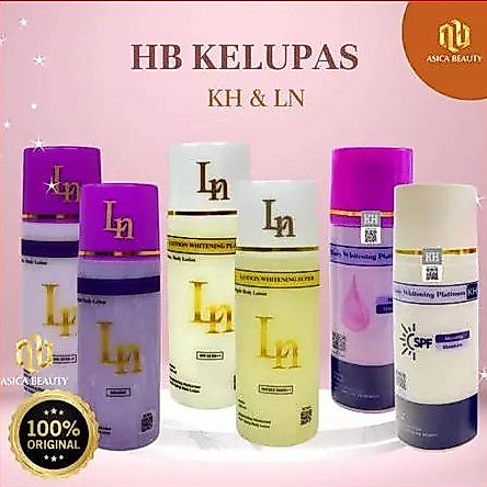 NEW KH | LN Lotion Kelupas| HB Kelupas| Paket Siang Malam| HB Dosting}