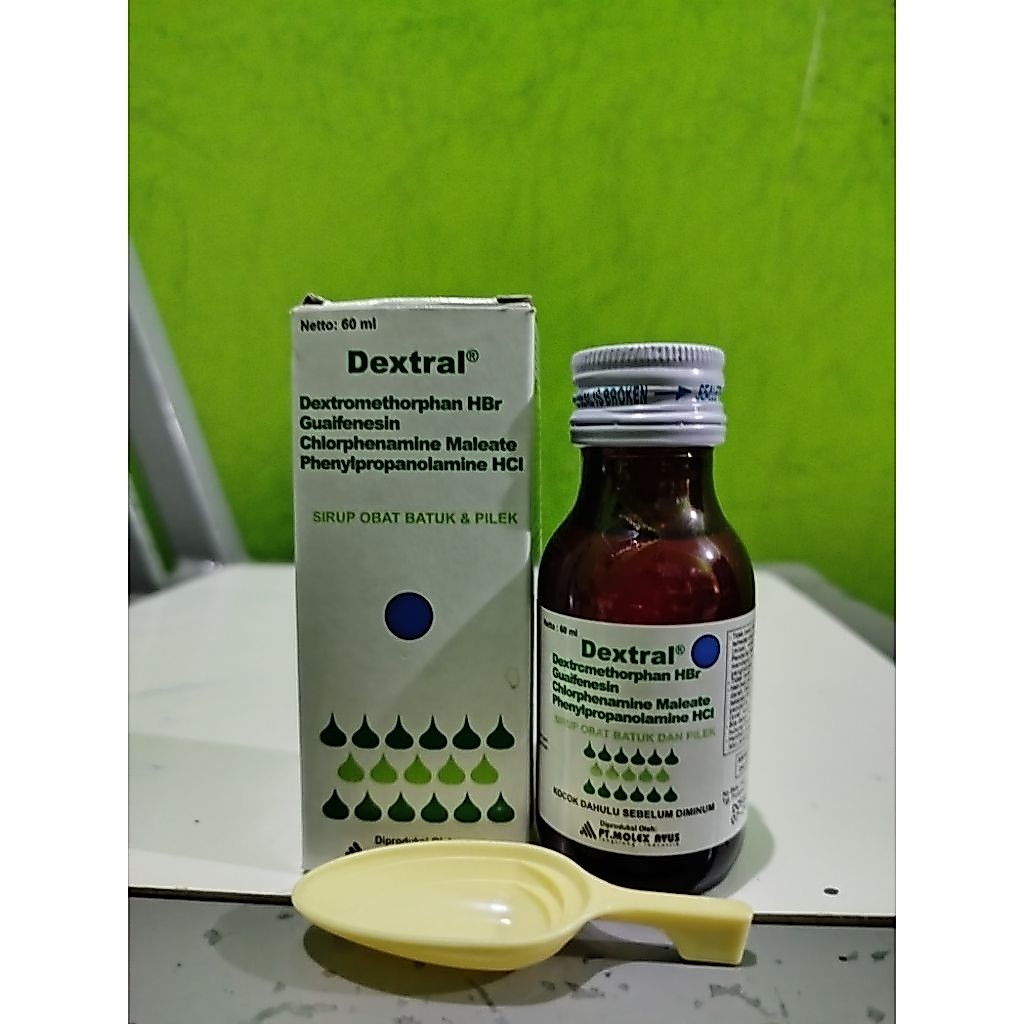 Dextral® Syrup 60ml ( obat batuk dan pilek )