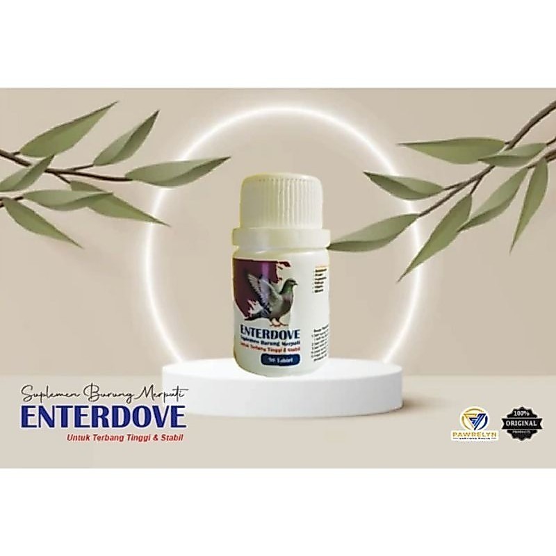 ENTERDOVE - Jamu Merpati untuk TERBANG TINGGI & STABIL untuk Merpati Kolong Bebas dll
