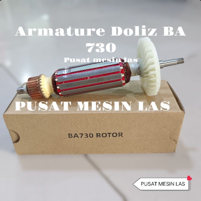 TEAMOR ARMATURE GERINDA TANGAN DOLIZ BA 730 / ANGKER GERINDA / ANGKER GERINDA TANGAN DOLIZ / BA730 /