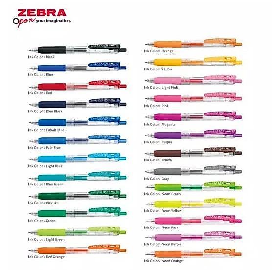 Pulpen Zebra Sarasa 0.5 / Zebra Sarasa Clip
