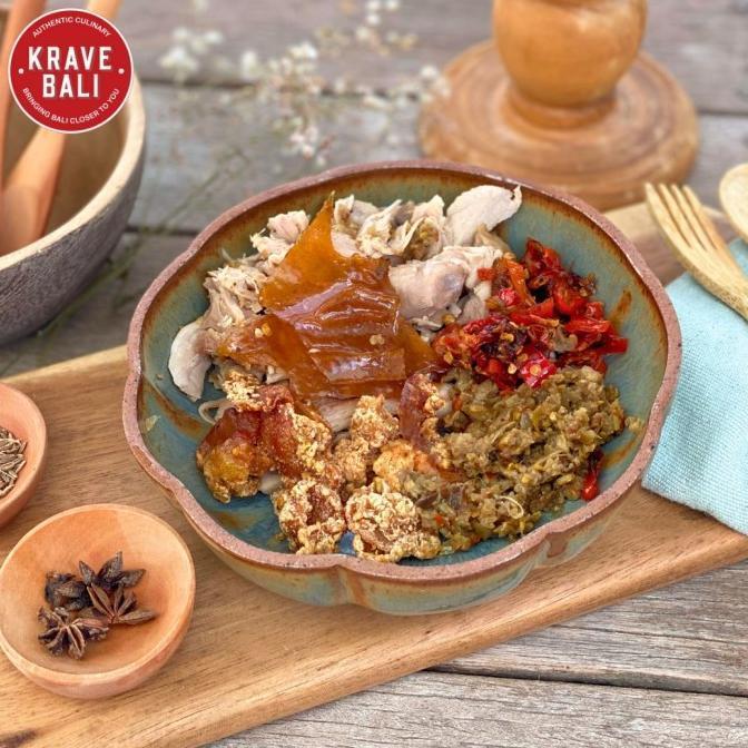 READY BIGUL PAK DOBIEL BABI GULING - MAKANAN KHAS BALI - KRAVE BALI