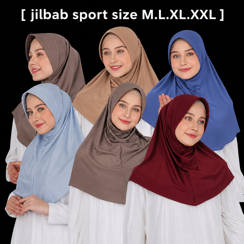 Hijab Segitiga Instan Jersey Dewasa Remaja Pashmina Kerudung Jilbab Pashtan Pastan Bergo Murah Serut