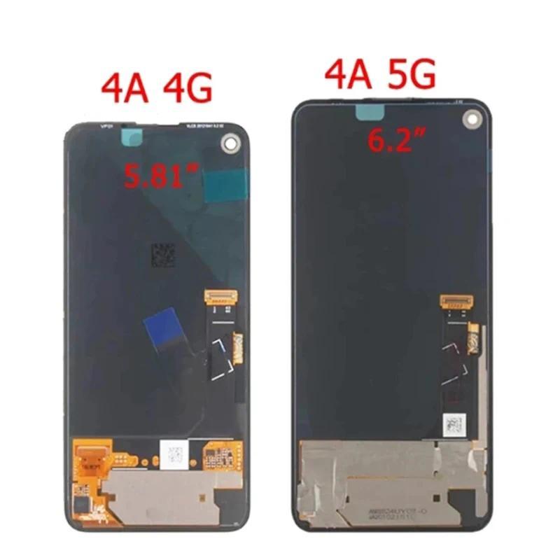 AMOLED For Google Pixel 4A 5G LCD Display Touch Screen Digitizer Assembly Replacement For Google Pix
