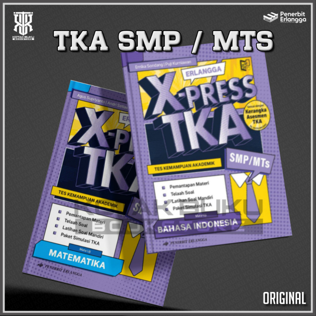 [ Erlangga ] Buku Xpress TKA SMP / MTS 2026 / TKA SMP 2026 / TKA SMP / Kurikulum Merdeka