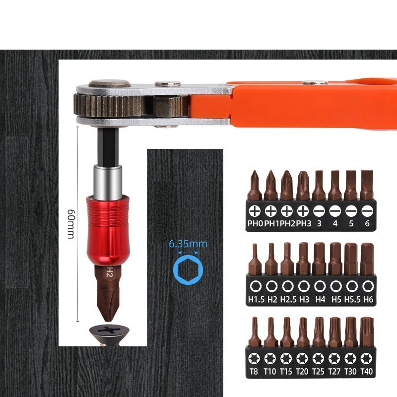 8PCS Mata Obeng PH Torx Star Mata Obeng Impact Torx Insert