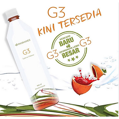 Promo Juice Kesehatan Multivitamin Harian G3 Pharmanex isi 900ml/Botol