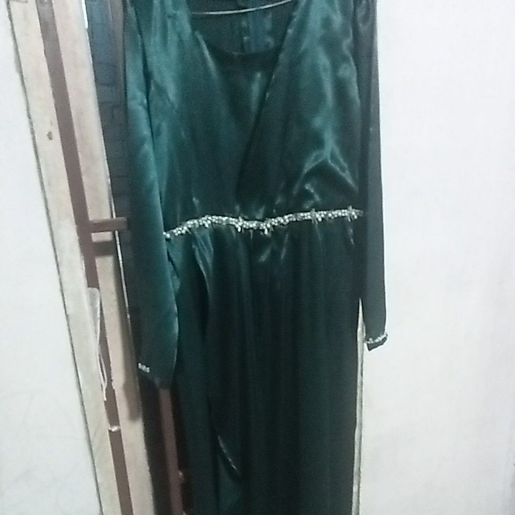 pl gamis kondangan satin mutiara