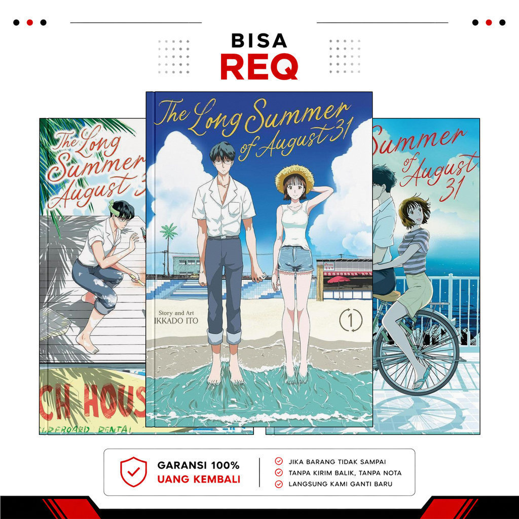The Long Summer of August 31, Vol. 1-4 ( Komik Manga ) by Ikkado Ito