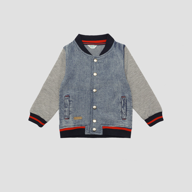Little M Denim Baseball Combi Jaket Anak Laki-laki 121785981