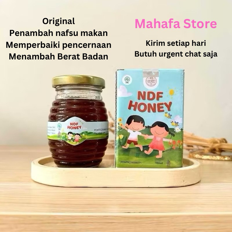 

[Original Stock Baru] NDF Honey Madu Broth Mama BB Booster Nafsu Makan