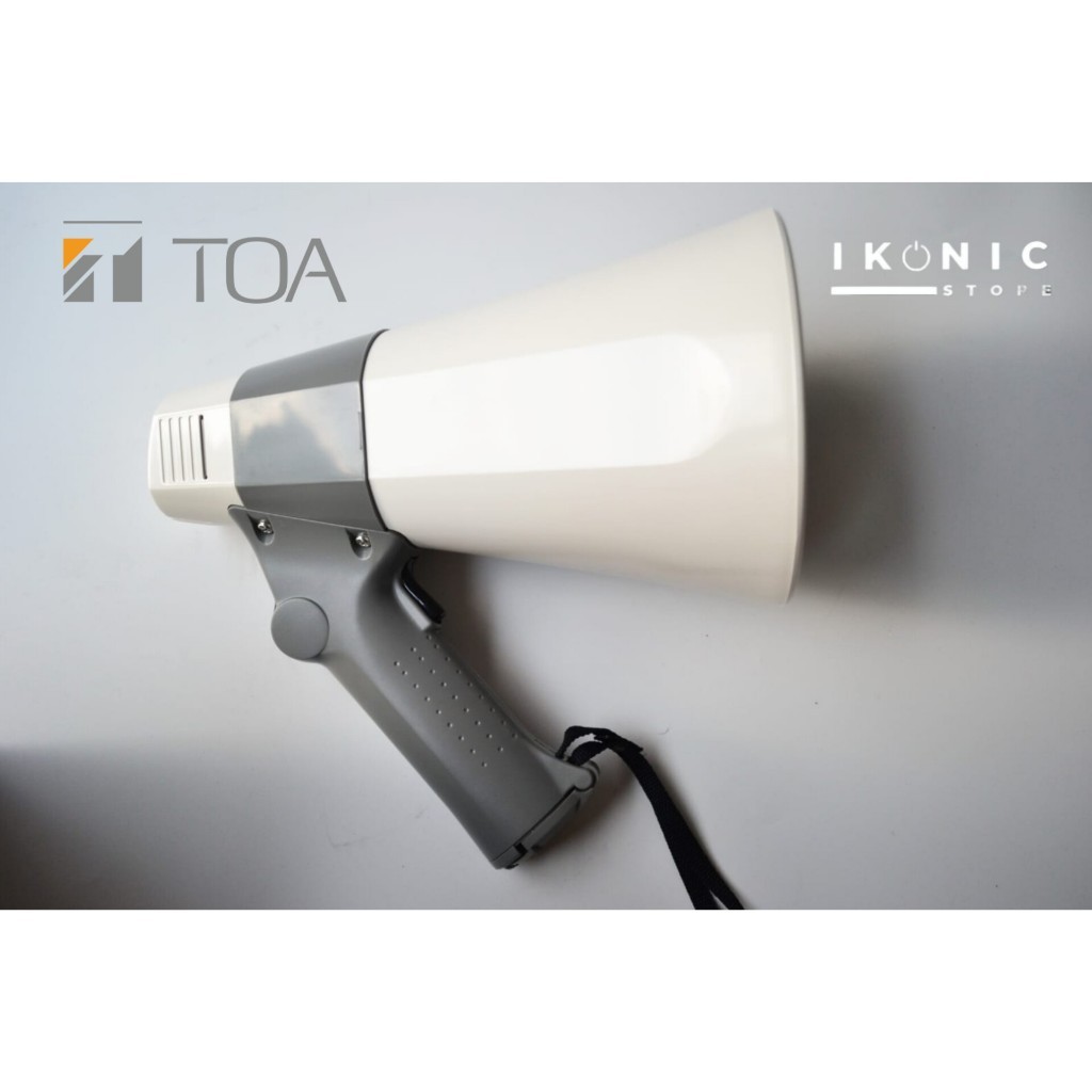 IKONIC Megaphone Speaker TOA ZR-510 HAND GRIP MEGAPHONE ORIGINAL ZR 510 ASLI