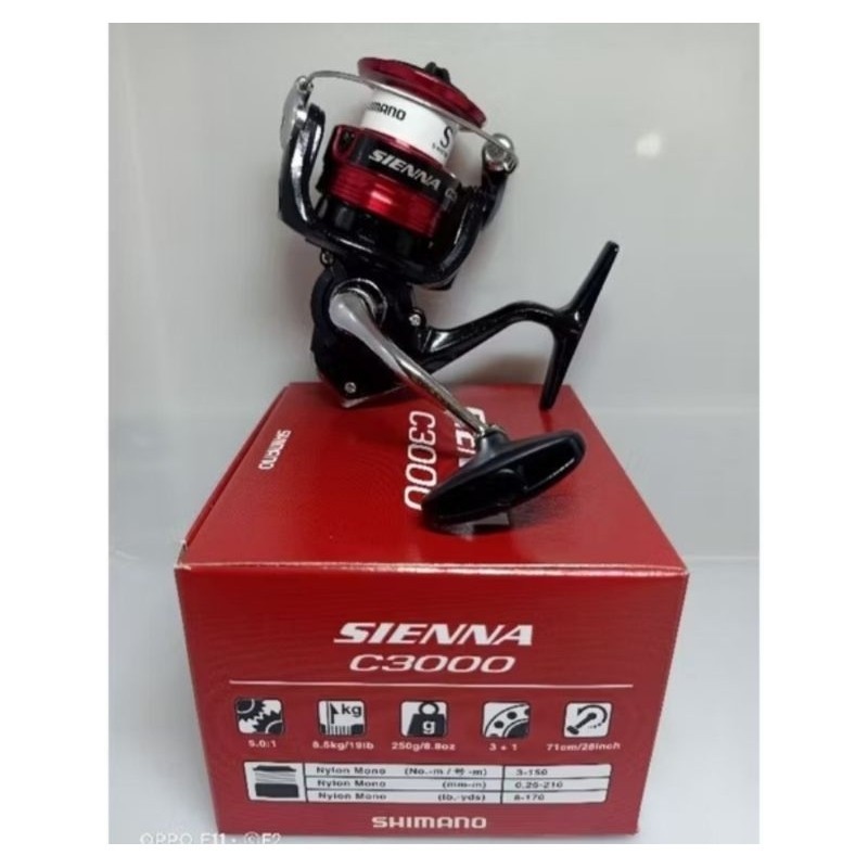 Reel SHIMANO 2019 SIENNA FG C3000HG
