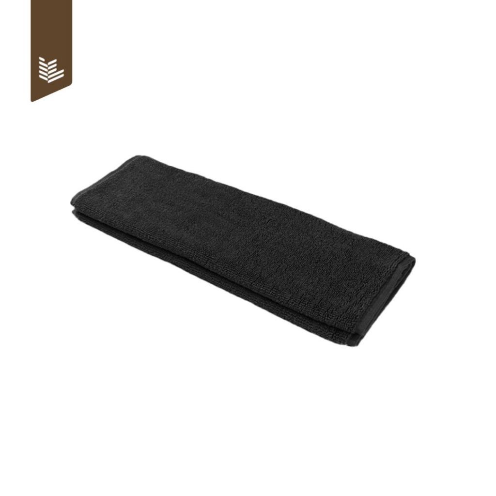 

IndoLinen - Hand Towel / Handuk Tangan 100% Cotton Black