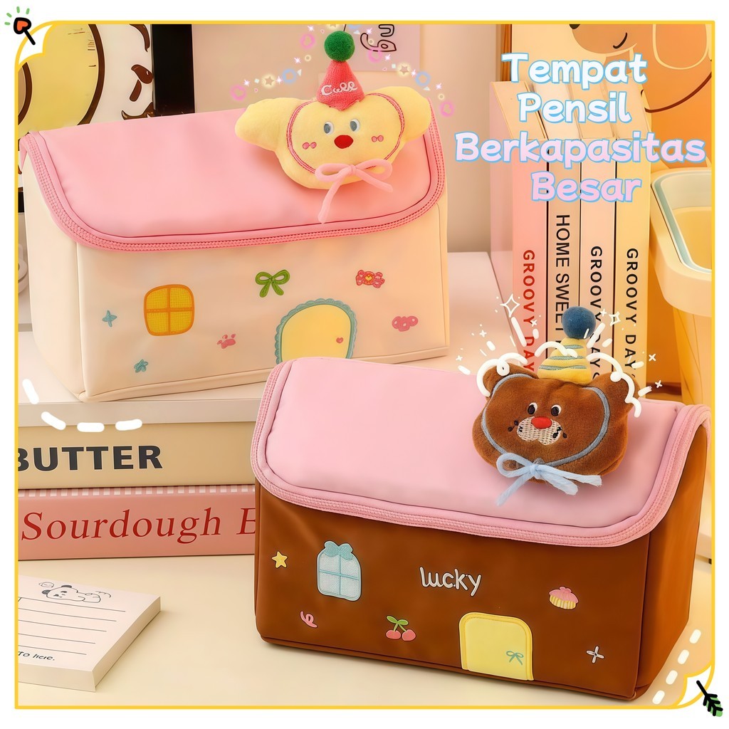 

【COD】Tas Alat Tulis Kartun Anak-Anak/Tempat Pensil Tahan Air Berkualitas Tinggi/Tas Penyimpanan Alat Tulis Berkapasitas/Tas Penyimpanan Bernilai Tinggi Yang Diimpor