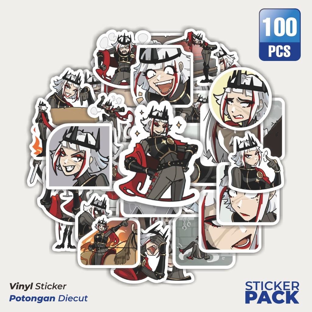 

Terbaru! 50 pcs Stiker Kartun Ulfger The Lord Dekorasi Lucu Kreatif untuk Notebook, Skateboard, HP