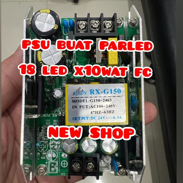 psu parled 18led x 10watt power suplay led par 18x10watt fc